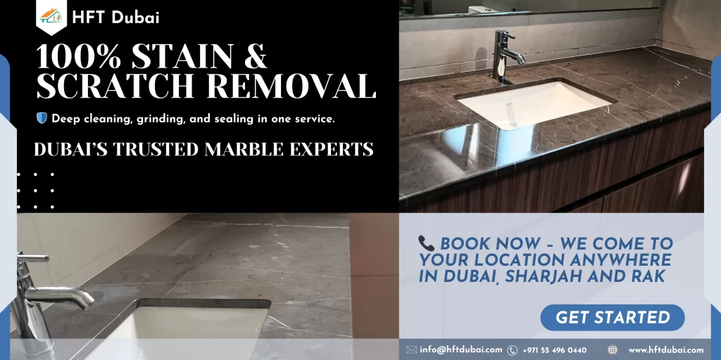 marble polishing cost in dubai, bring dull marble back to life, hft dubai
