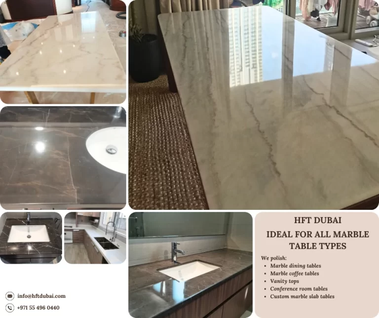 We polish marble dining tables marble coffee tables vanity tops conference room tables custom marble slab tables