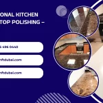 Kitchen countertop polishing dubai before. (1)